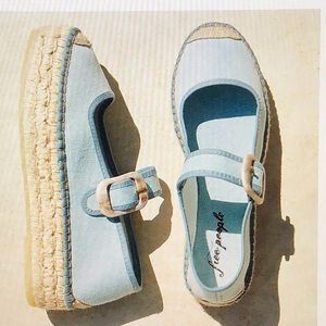 Surf side Mary Jane Espadrilles Shoes